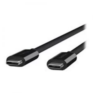 Image of Belkin Thunderbolt C to C - 20Gbps 1m - Black