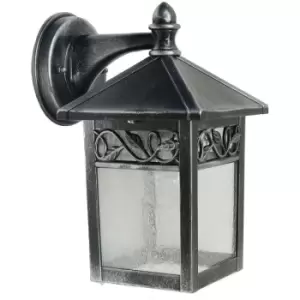 Image of Garden Zone Winchcombe 1 Light Wall Lantern - Grey