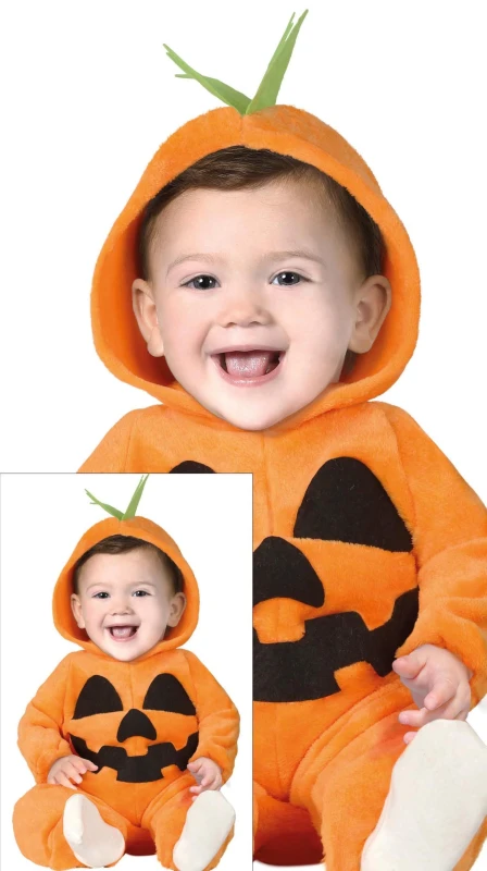 Image of Fiestas Guirca Fancy Dress Pumpkin 18-24 Months, Black CLG-FG83005