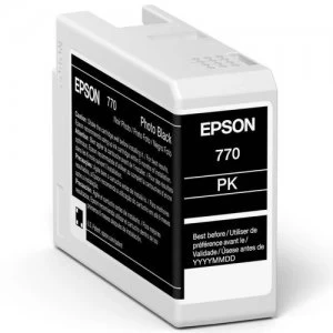 Image of Epson T46S1 Photo Black Ink Cartridge