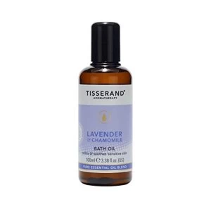 image of Tisserand Aromatherapy Lavender And Chamomile Bath Oil 100ml