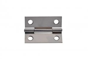 image of Wickes Butt Hinge - Chrome 51mm Pack of 20