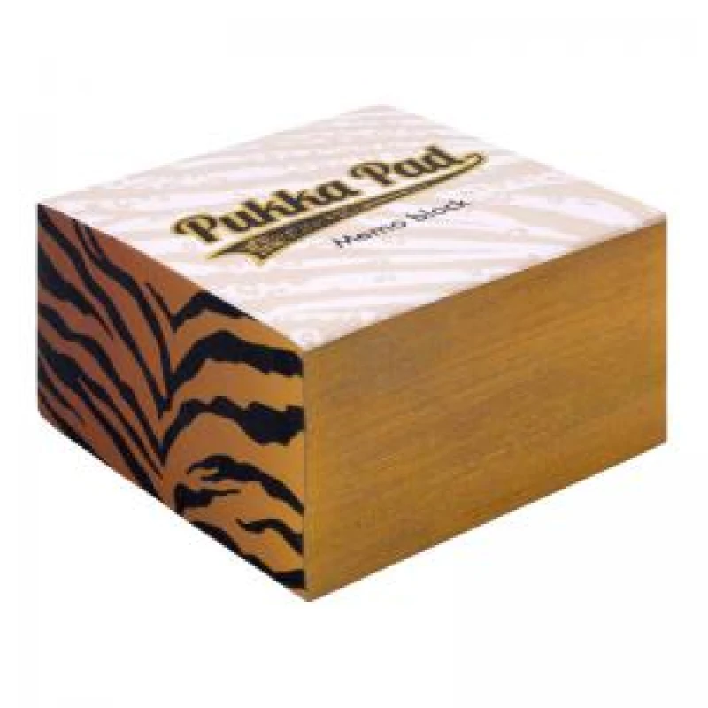 Image of Pukka Pukka Wild Memo Block 500 sheets 80 x 80 x 43mm 9535-WLD