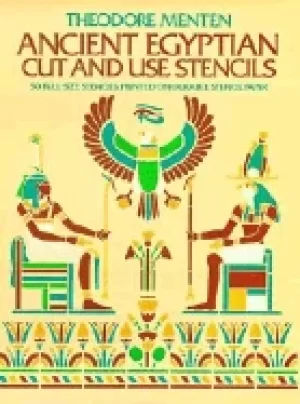 Image of ancient egyptian cut and use stencils menten theodore