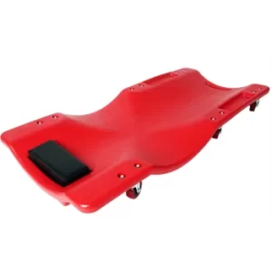 Image of Mechanics Under Car Van Creeper Workshop Garage Crawler Rolling Board 6 Wheeled Castors