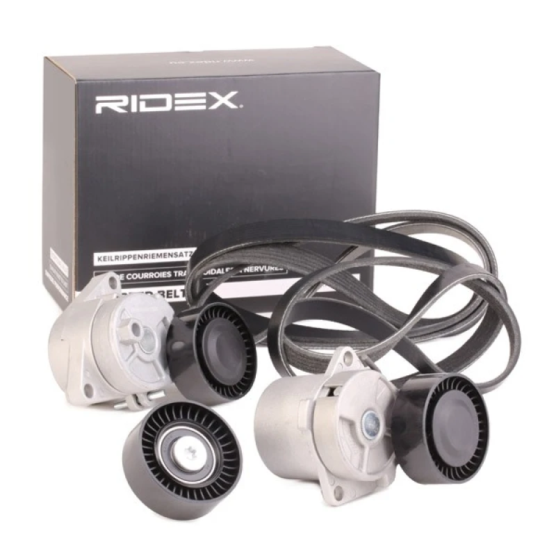 Image of RIDEX 542R0444 V-ribbed belt set V-Ribbed Belt Set (542)