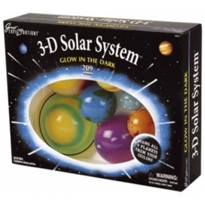 Image of Great Explorations Glow in the Dark 3D Solar System