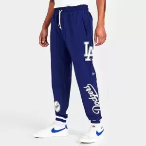 image of Mens New Era Logo Select Los Angeles Dodgers MLB Jogger Pants