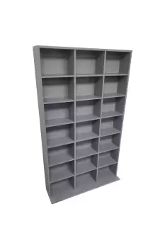 Image of Pigeon Hole 588 Cd 378 DVD Bluray Media Storage Unit Grey