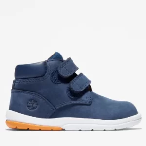 Image of Timberland Toddle Tracks Velcro Chukka For Toddler In Navy Navy Kids, Size 7