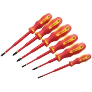 Image of Draper Ergo Plus&amp;#174; Slimline VDE Approved Fully Insulated Screwdrivers (6 Piece)