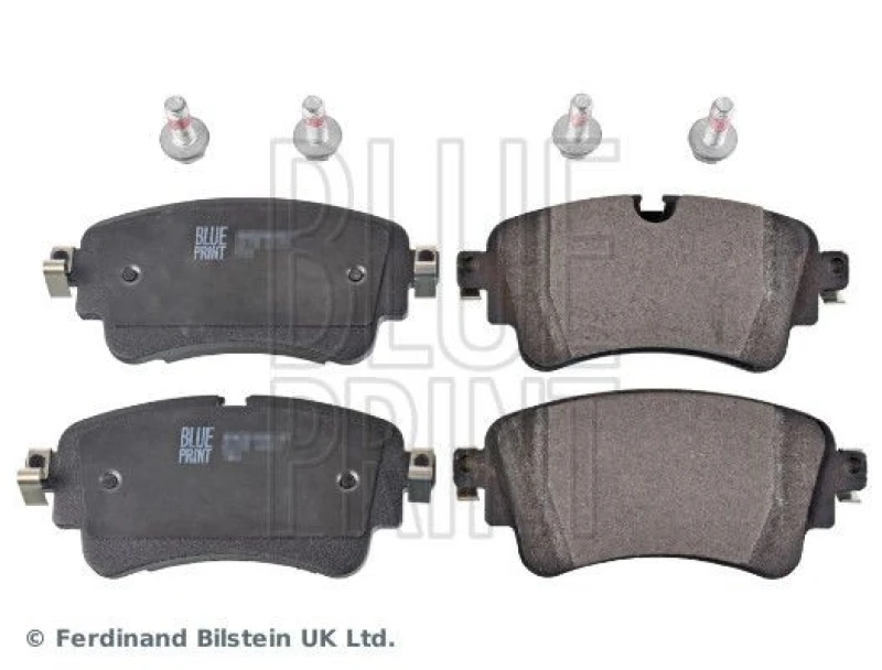 Image of Blue PRINT Brake pad set Blue PRINT ADV184259