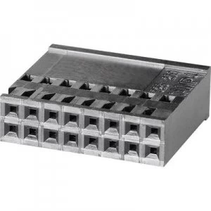 Image of TE Connectivity 926209 8 Socket enclosure cable AMPMODU Total number of pins 16 Contact spacing 2.54mm