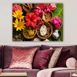 Image of 70843423_70100 Multicolor Decorative Canvas Painting