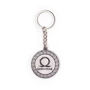 Image of God Of War - Logo Stylish Pendant Charm Keychain - Silver