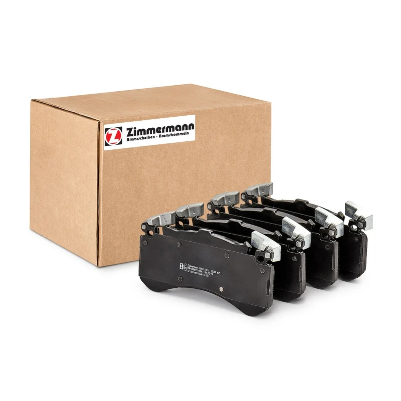 Image of ZIMMERMANN 24847.170.1 Brake pad set Front Axle, Photo corresponds to scope of supply Brake Pad Set,disc brake (402)