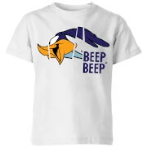 image of Looney Tunes Road Runner Beep Beep Kids T-Shirt - White - 11-12 Years