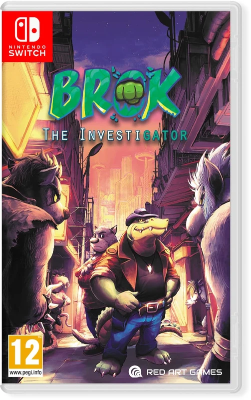 Image of Brok The InvestiGator Nintendo Switch Game