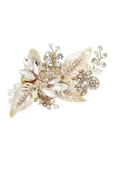 Image of Gold Leaf Hair Slide