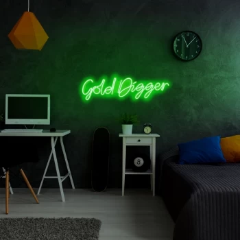 Image of Gold Digger - Green Green Wall Lamp