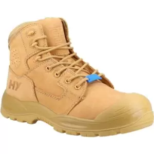 Image of Hard Yakka - Unisex Adult Legend Grain Leather Safety Boots (6.5 UK) (Wheat) - Wheat