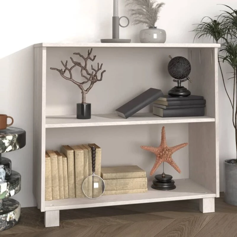 Image of VIDAXL Sideboard hamar White 85x35x80cm Solid Wood Pine Vidaxl 8720286818473