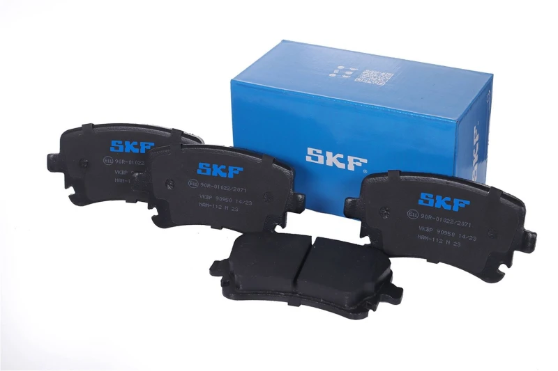 Image of SKF VKBP 90950 Brake pad set prepared for wear warning indicator Brake Pad Set,disc brake (402)