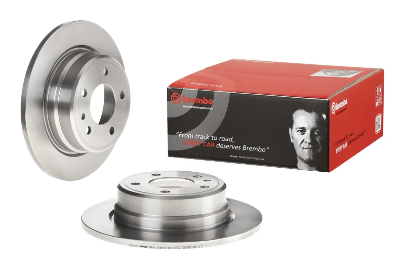 Image of BREMBO Brake disc BREMBO 08.5442.10