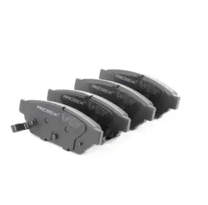 Image of RIDEX Brake pad set 402B0937 Brake pads,Brake pad set, disc brake MITSUBISHI,PROTON,CARISMA (DA_),COLT V (CJ_, CP_),CARISMA Stufenheck (DA_)