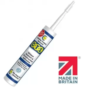 Image of Clear - Building Sealant & Adhesive Snag Tube for Virtually Any Material (1) - CT1