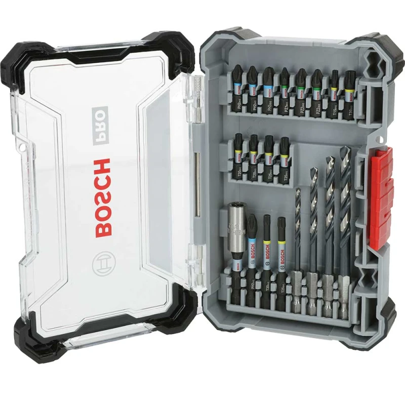 Image of Bosch PRO 20 Piece Impact HSS Drill and Screwdriver Bit Set 2608521U84