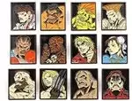 Image of Street Fighter Character Pins - 12 Pack