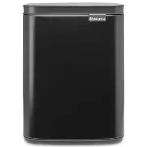 Image of Brabantia Bo Waste Bin 7 Litre Matt Black