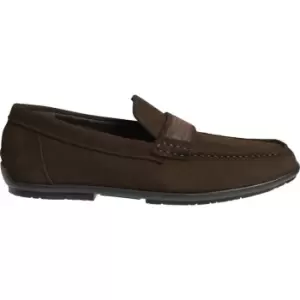 Image of Calvin Klein Driver Web Strap - Brown
