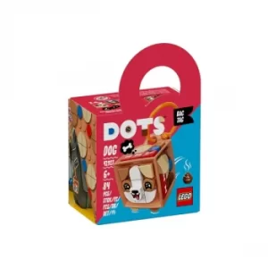 Lego Dots Bag Tag Dog Construction Set