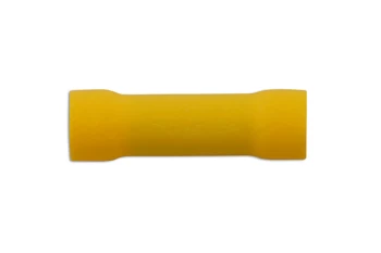 Image of Yellow Butt Connector 5.0mm Pk 100 Connect 30226