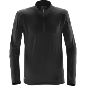 image of Stormtech Mens Pulse Fleece Pullover (M) (Black/Carbon)