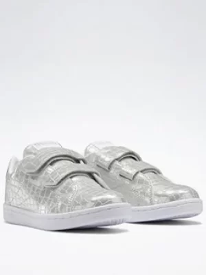 Image of Reebok Royal Complete Cln 2 Shoes, Pink/White, Size 10.5 Younger