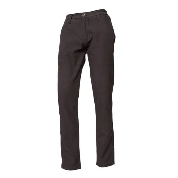 ROKKER Tweed Chino Tapered Slim Dark Grey L32/W30