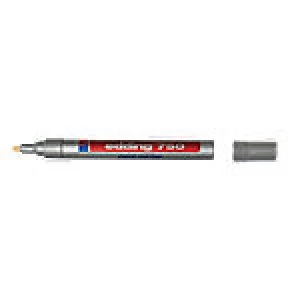 Image of edding 750 Paint Marker Bullet 2mm Silver 10 Pieces