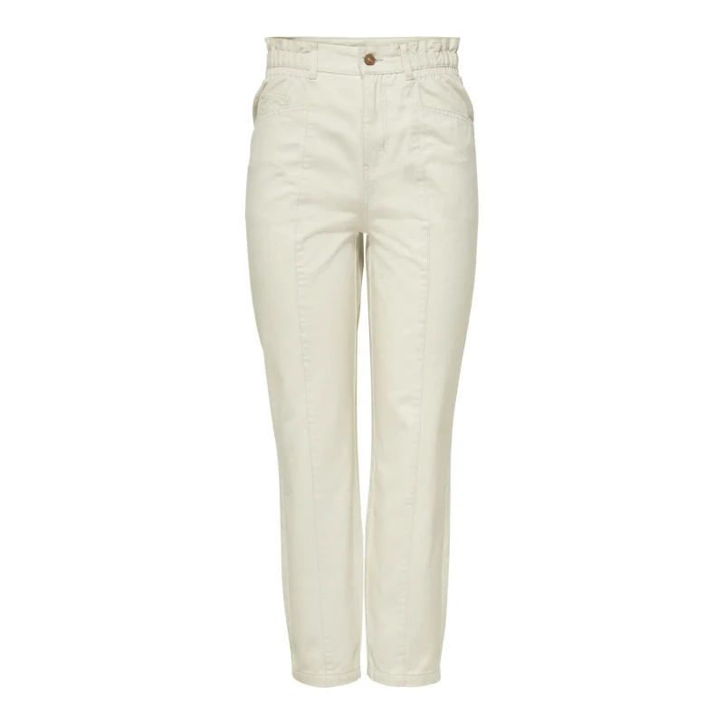 Image of Only Womens trousers Only onlcyris life Blanc Female Lx32