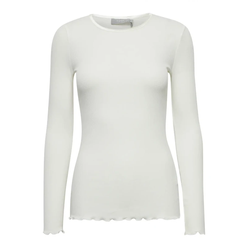 Image of fransa Womens T-Shirt fransa Hizamond 12 Blanc Female S