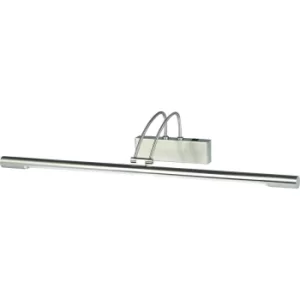 Image of 1 Light Adjustable Picture Wall Light Satin Silver