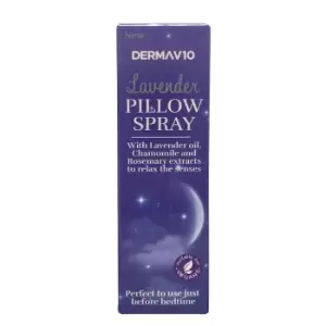 image of DermaV10 Lavender Pillow Spray 30ml