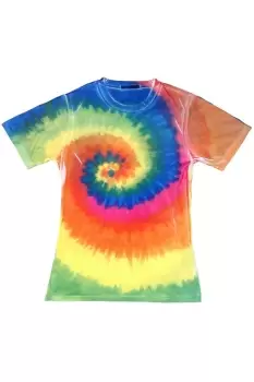 Short Sleeve Rainbow Tie Dye T-Shirt