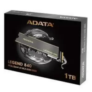 image of ADATA LEGEND 840 M.2 512GB PCI Express 4.0 3D NAND NVMe SSD