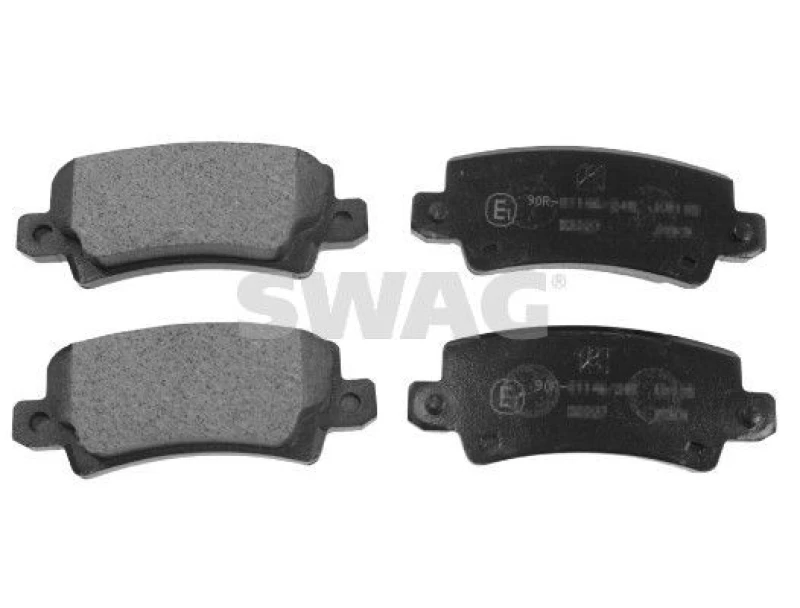 Image of Brake pad set SWAG 81 91 6577