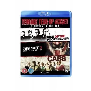 Terrace Tear-Up Box Set Green Street 2/Cass/Rise of the Footsoldier Bluray