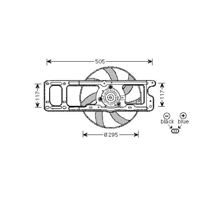 Image of Fan, radiator DIEDERICHS DCL1184