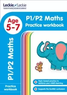 Image of P1/P2 Maths Practice Workbook : Extra Practice for Cfe Primary School English